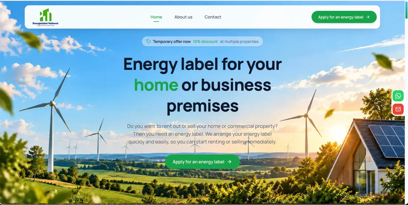 Energielabel Vathorst