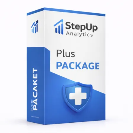 Plus | StepUp Analytics Plus website maintenance package Amsterdam - StepUp Analytics